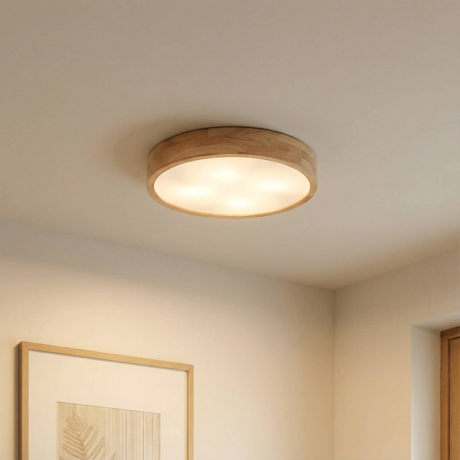 Plafonnier en bois traditionnel, Tanju
