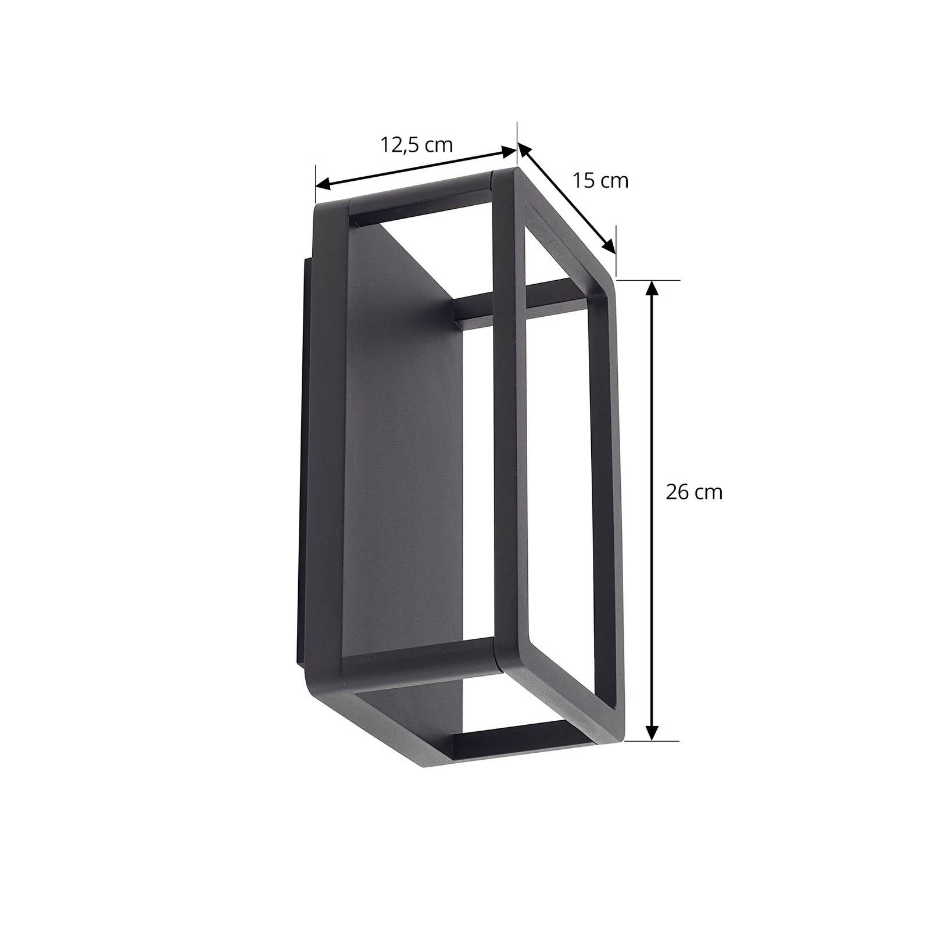 Applique extérieure en aluminium moderneLED