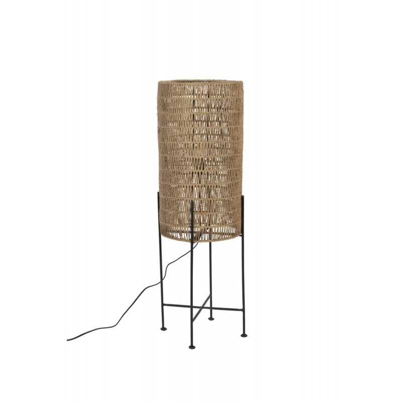 Lampadaire Kari Naturel  en Corde de Jute Naturel 30x95cm