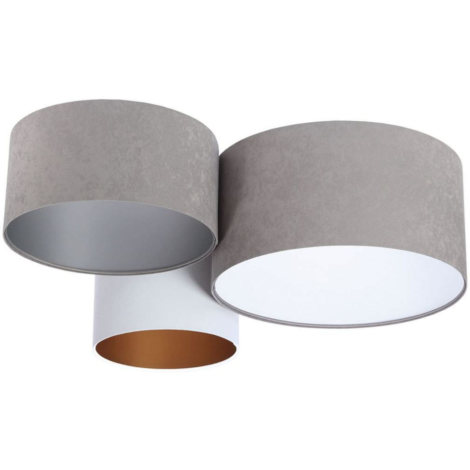 Plafonnier en tissu Trio