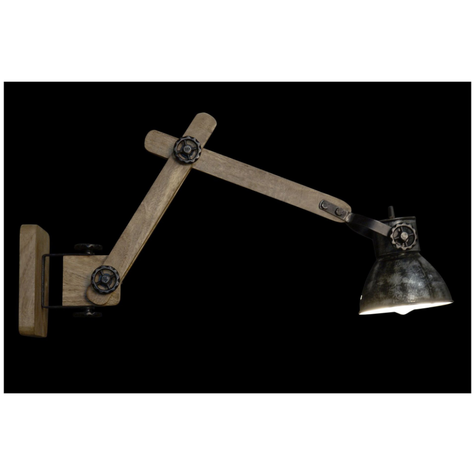 Applique Potence Bois et Métal Style Industriel