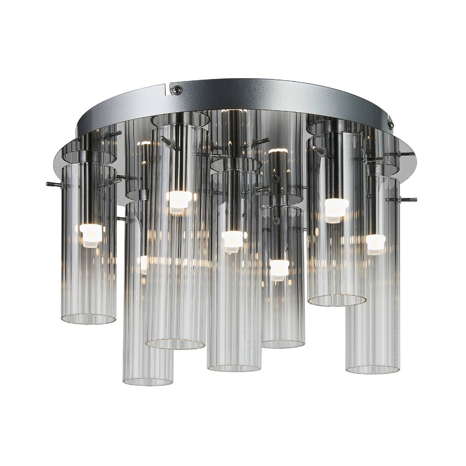 Plafonnier en verre moderneLED, Korvitha