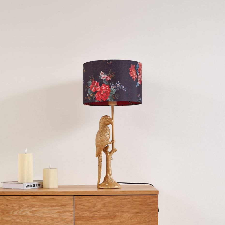 Lampe à poser en textile moderne, Marula