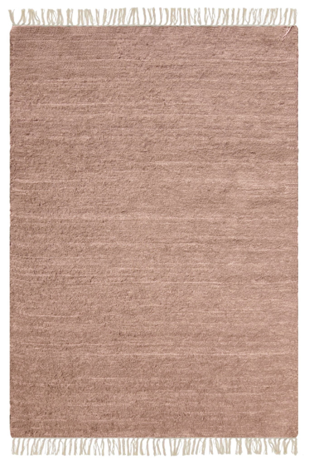 Tapis en coton recyclé tissé à la main AMALIA