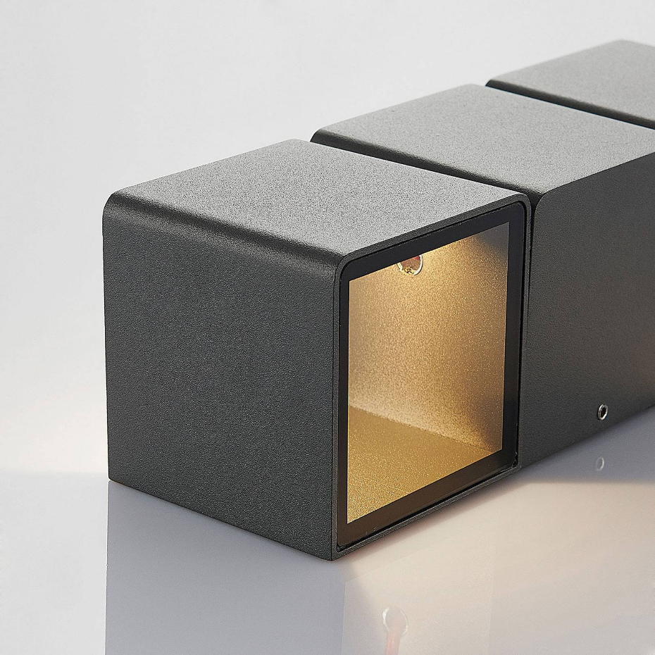 Applique extérieure en aluminium moderneLED