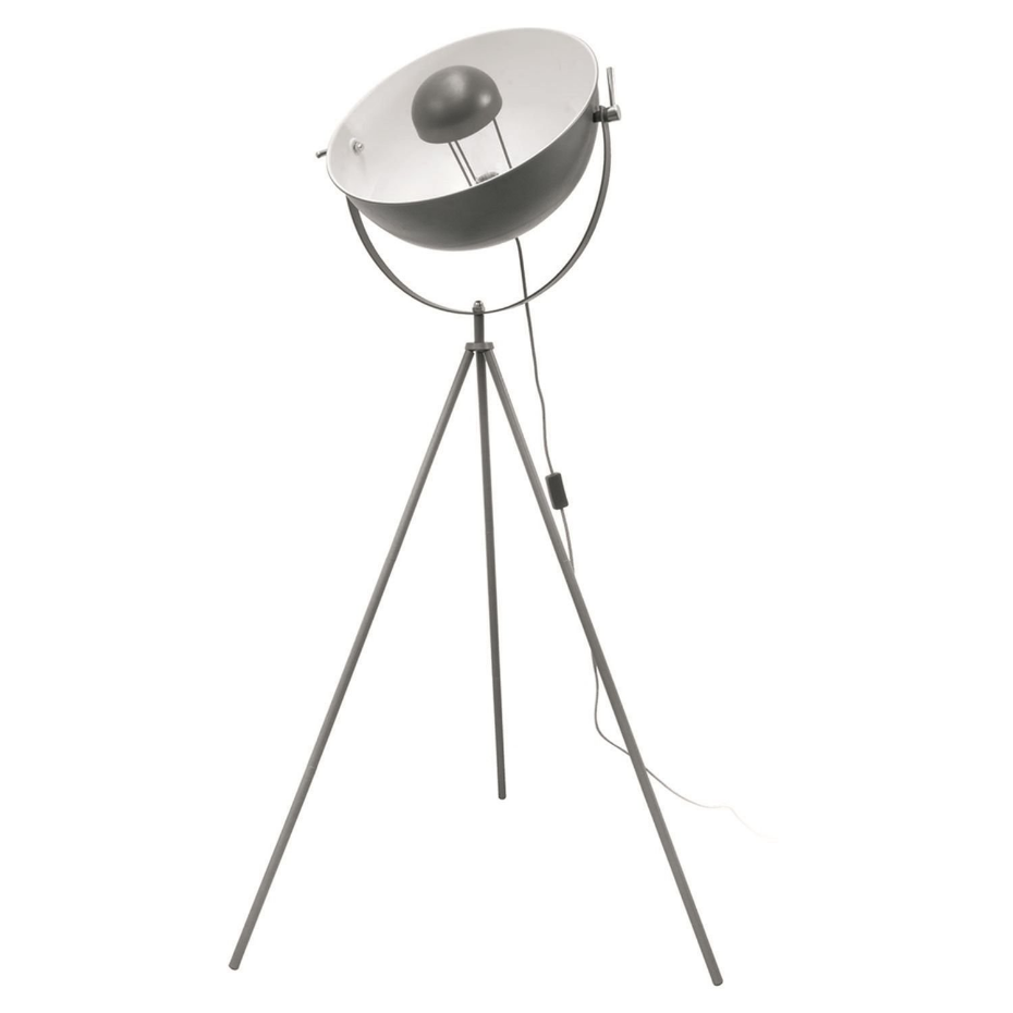 Lampadaire trépied en métal Cinéma - H. 145 cm