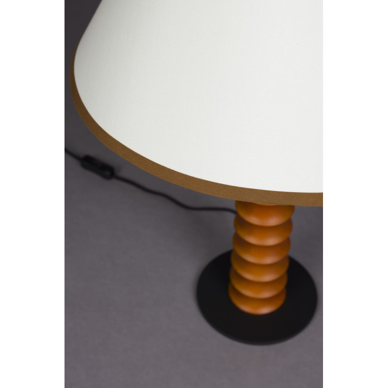 Lampe design en bois bohème