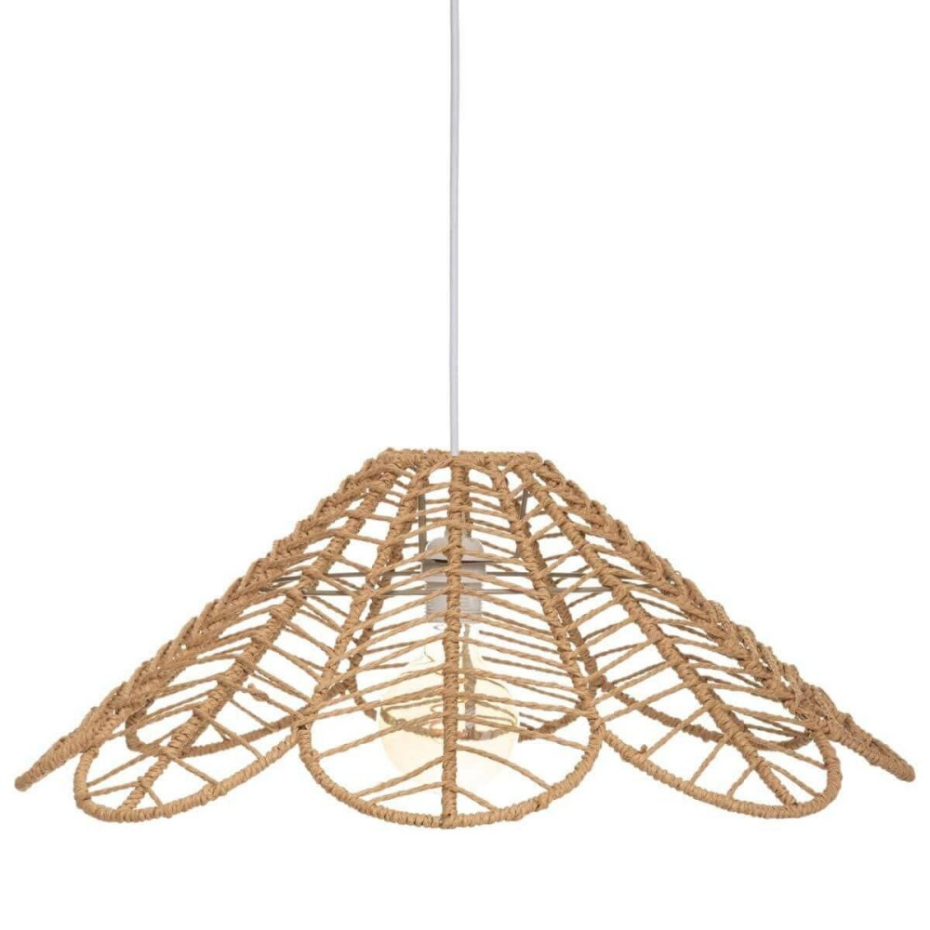 Suspension Corde Folk Naturel D58