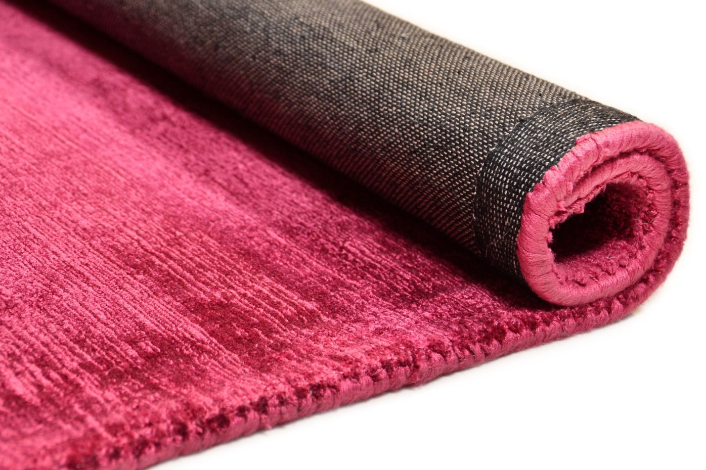 Tapis en viscose tissé main aspect vieilli - Shine