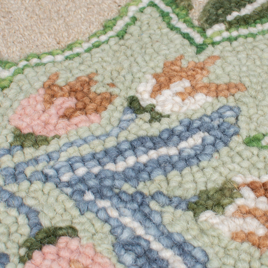 Tapis design en laine BRYONY