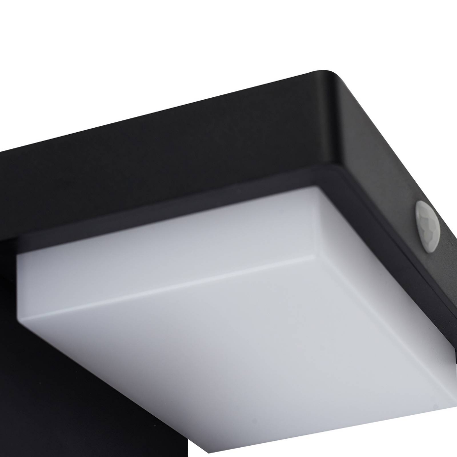 Lampe solaire extérieure en aluminiumLED