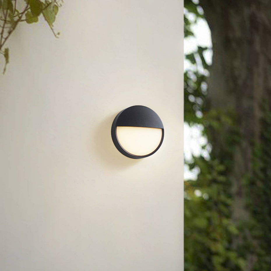 Applique extérieure en aluminium moderneLED