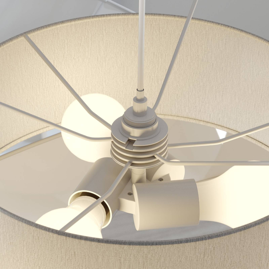 Suspension en textile moderne, Simaria