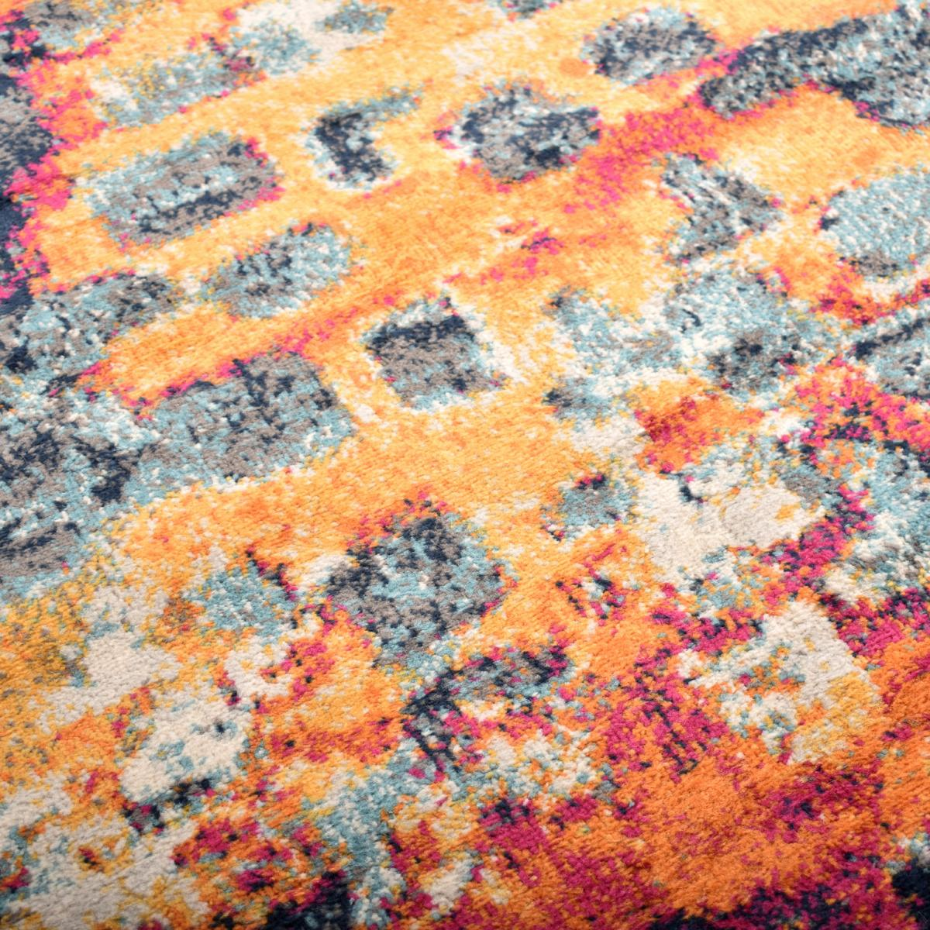 Tapis art abstrait - LYN3 DESI Couleurs vives