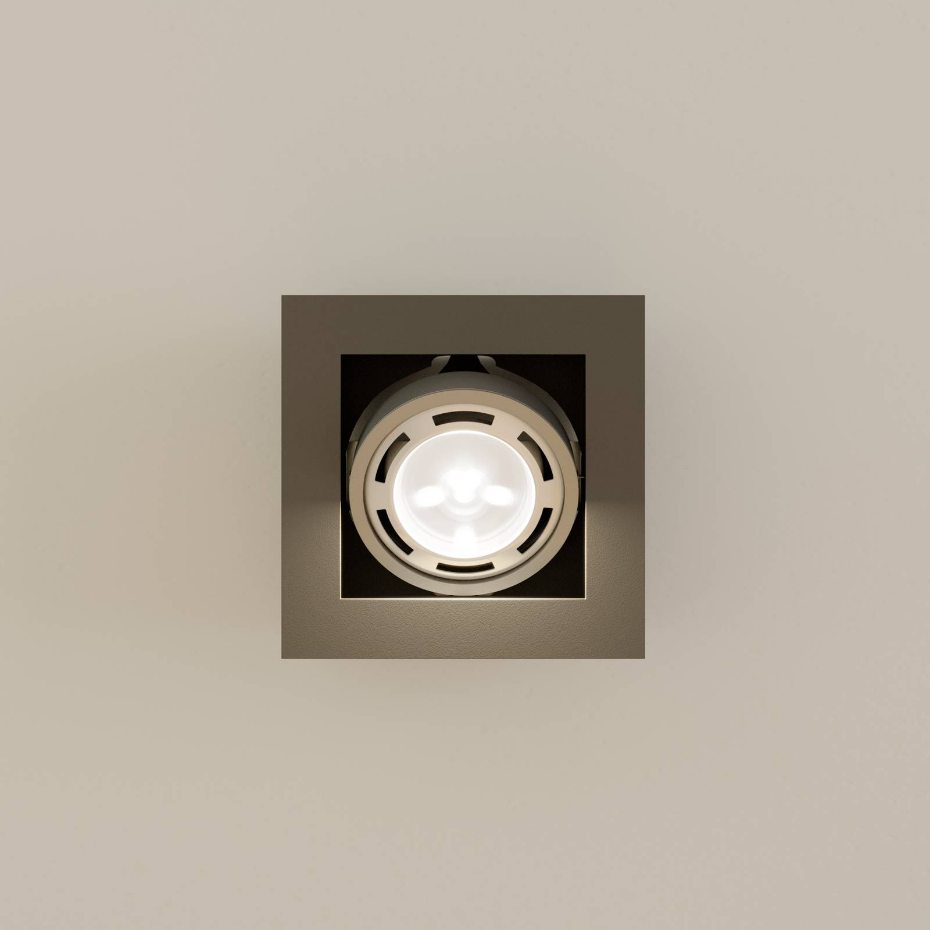 Plafonnier en aluminium moderne, Ronka
