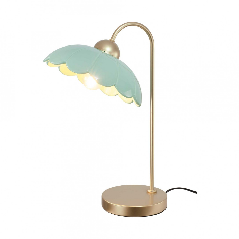 Lampe à poser en métal & céramique, CLARIS