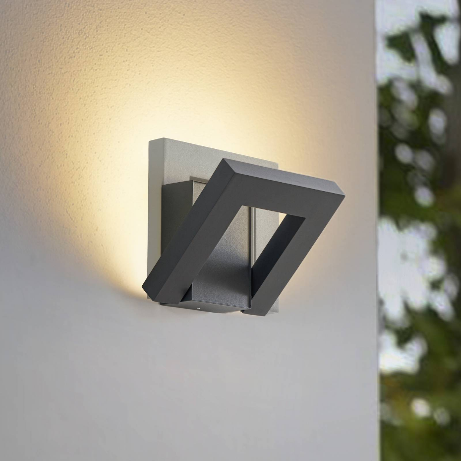 Applique extérieure en aluminium moderneLED