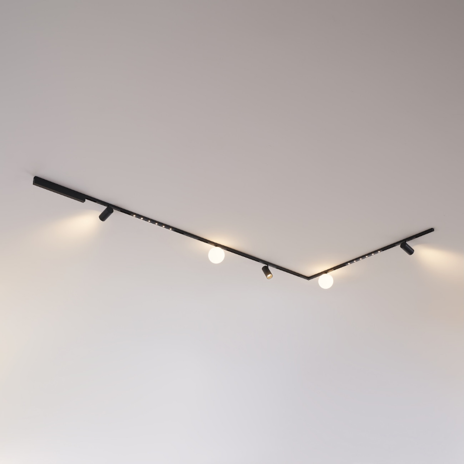 Kit rail magnétique 39W en L - LYNE