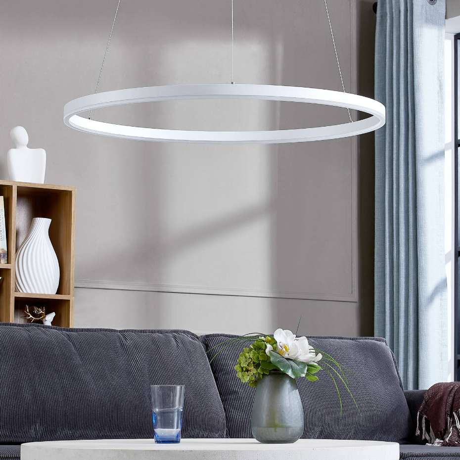 Suspension en métal moderneLED, Albiona