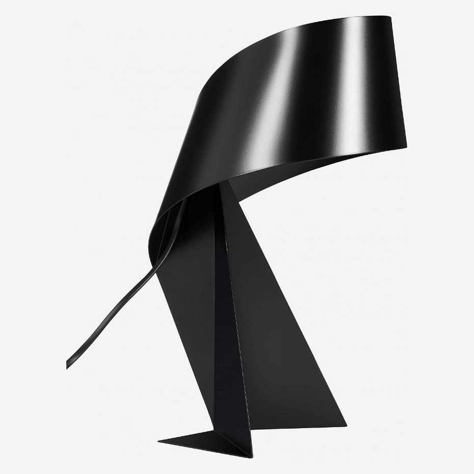 Lampe de table en métal RIBBON