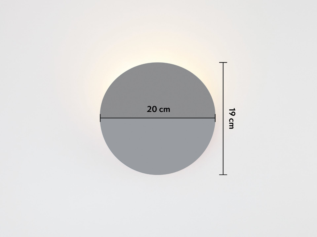 Applique murale lampe ronde
