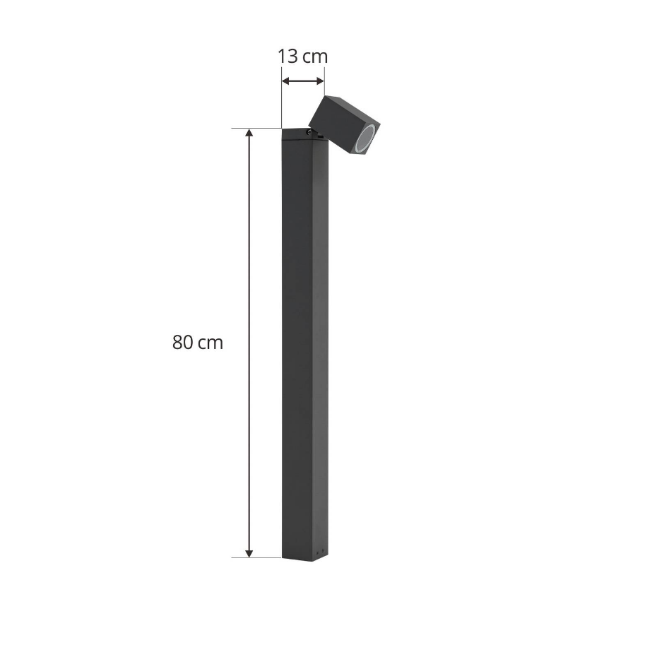 Luminaire extérieur en aluminium moderne