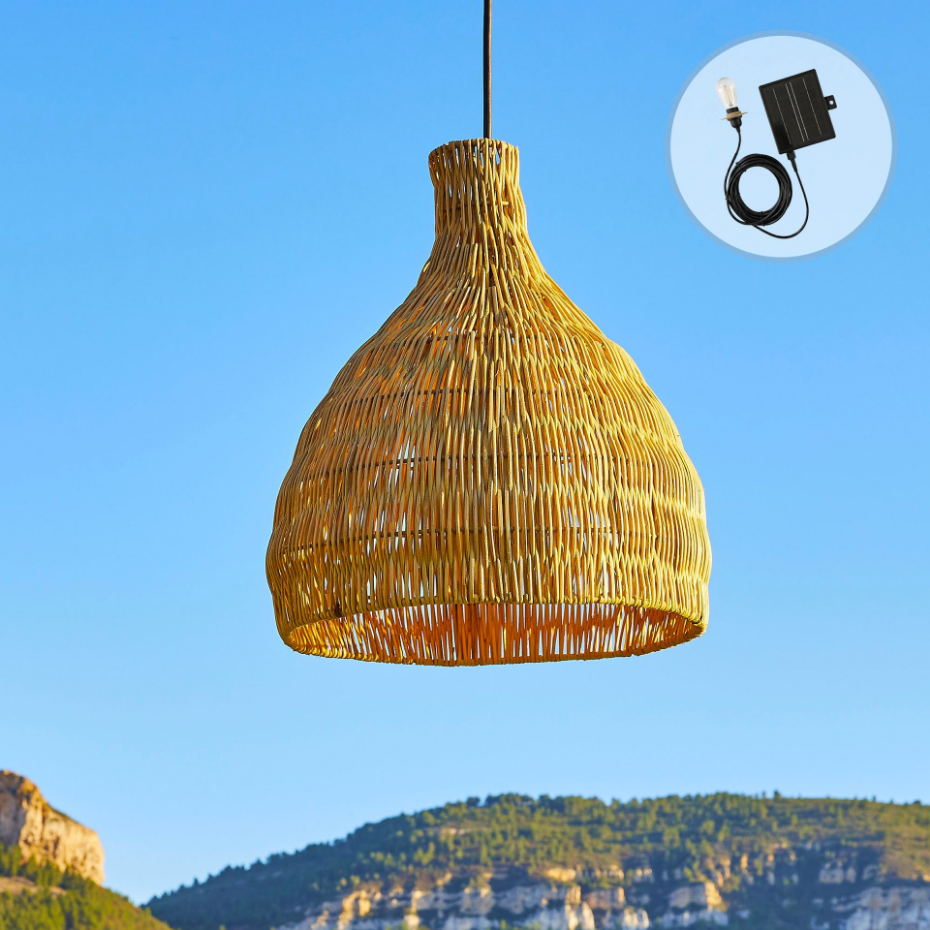 Suspension solaire bohème BELLA SOLAR H38cm