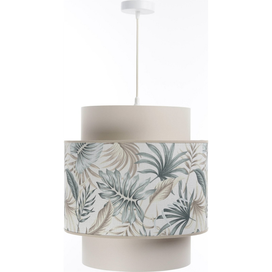 Suspension extérieure en tissu motif fleuri Doblo