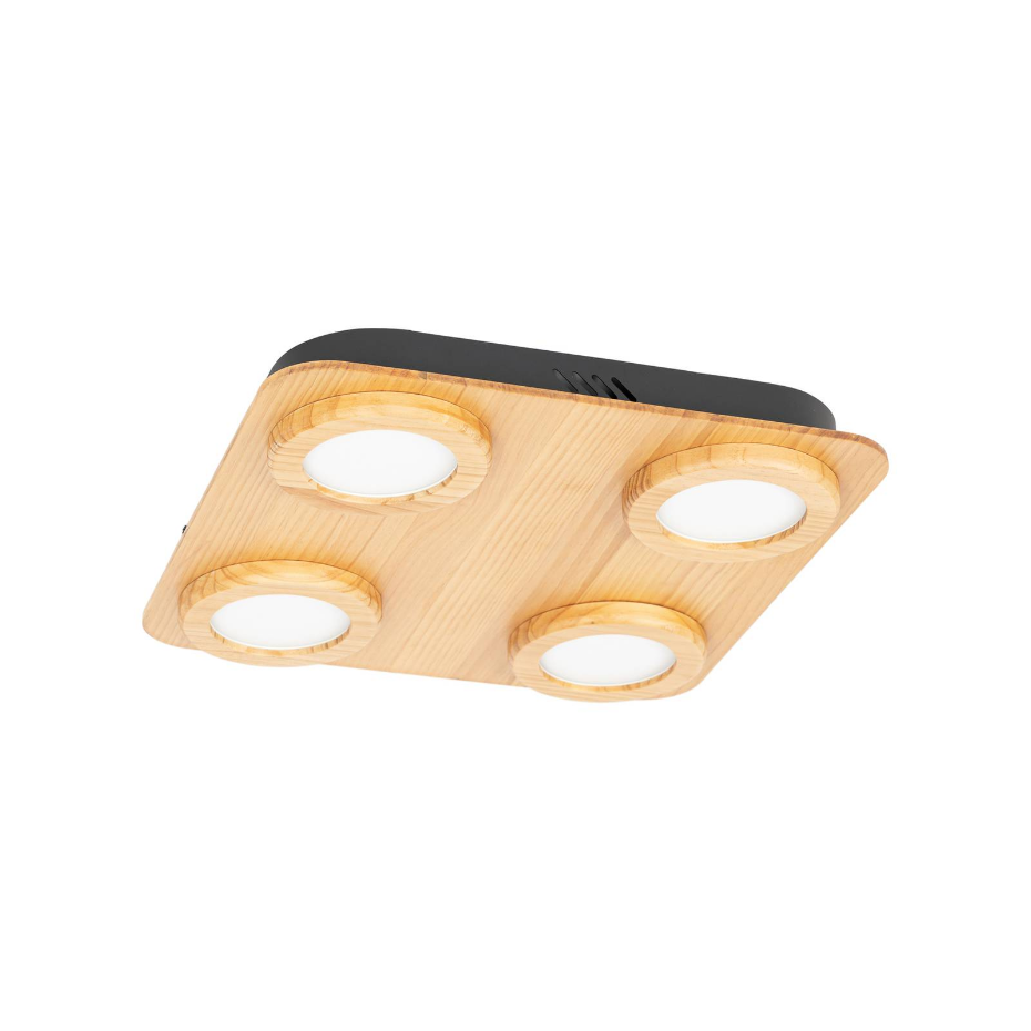 Plafonnier en bois traditionnelleLED, Joren