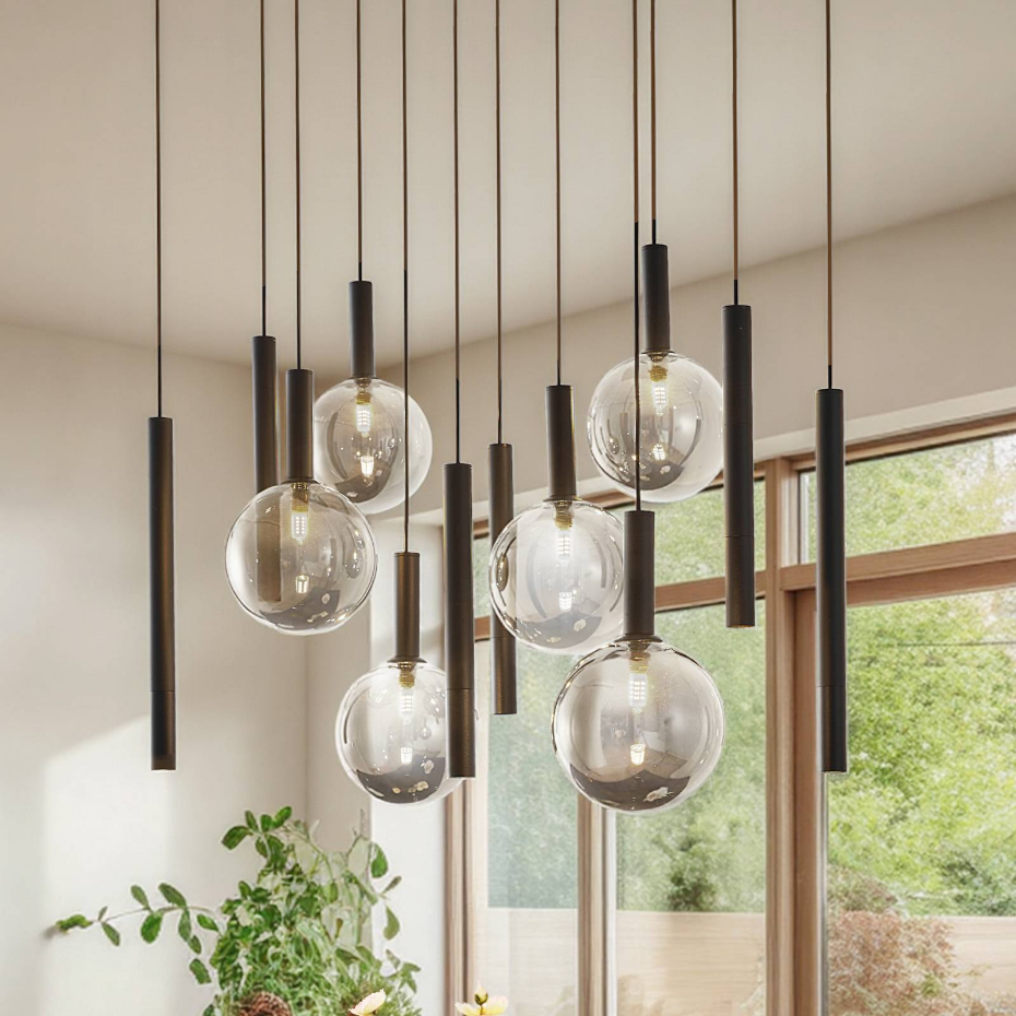 Suspension en verre moderne, Lumavia