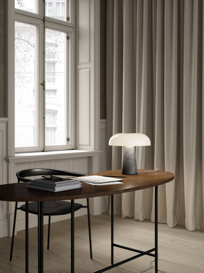 Lampe à poser GLOSSY Marbre