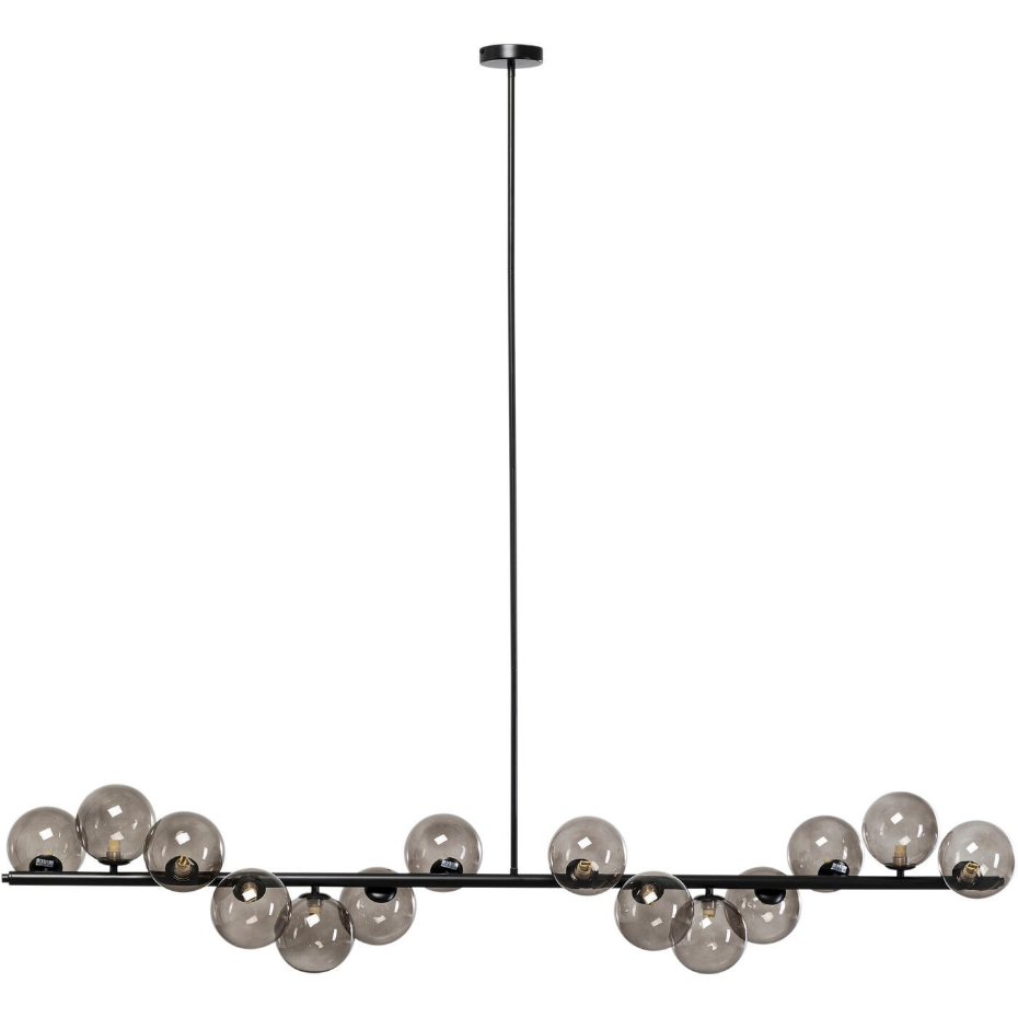 Suspension en verre et acier, SCALA BALLS