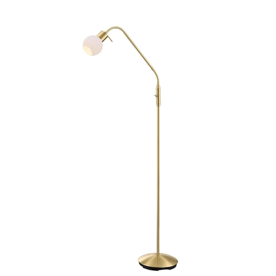 Lampadaire en métal moderne, Elaina