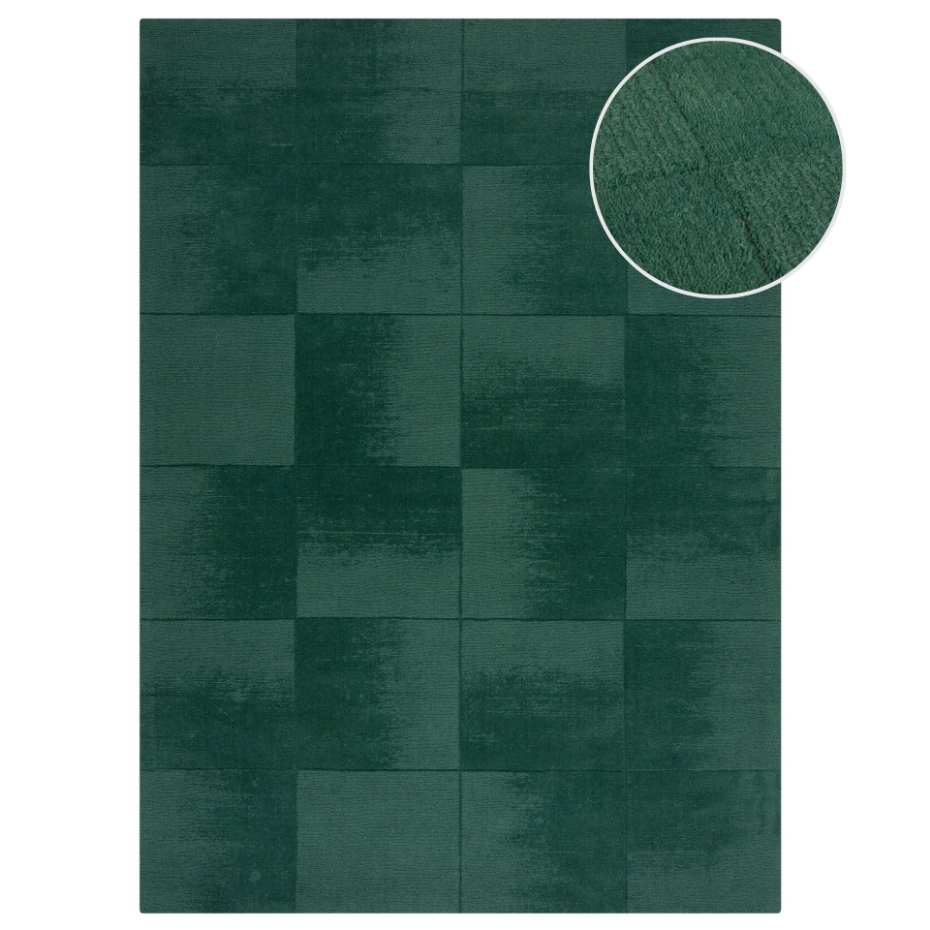 Tapis en laine GRAND DAMIER