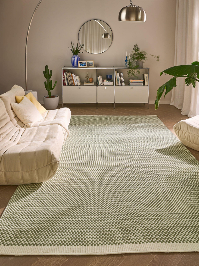 Tapis de laine tissé main LAURA