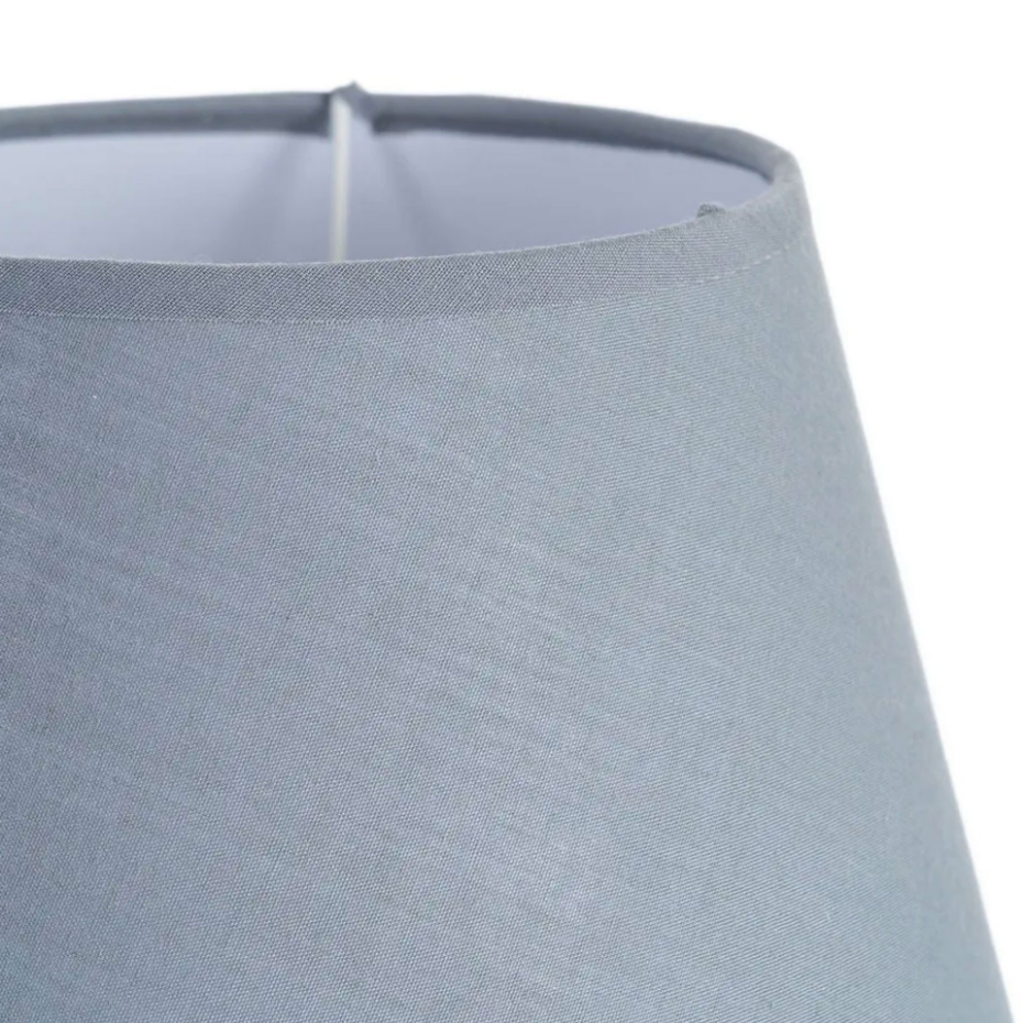 Lampe à poser céramique bleue 22x22x30cm