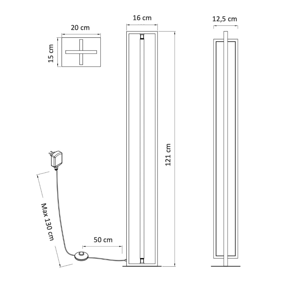 Lampadaire Épuré LED - OTSO