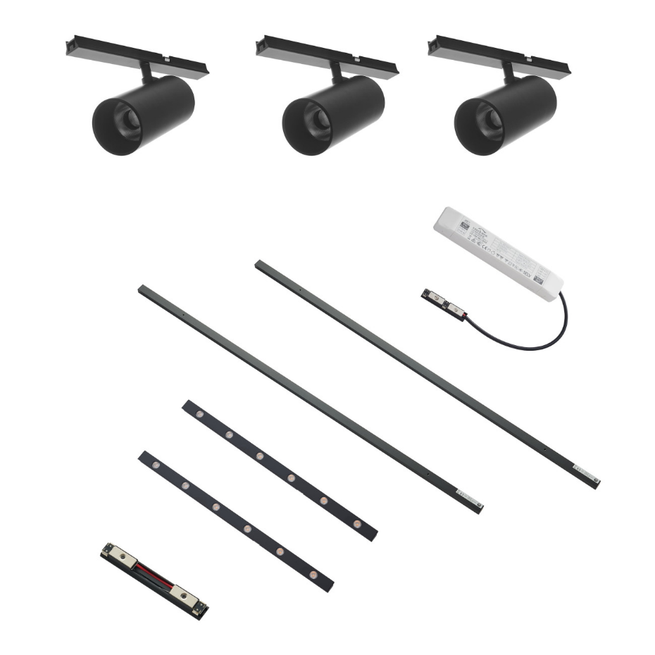 Kit rail magnétique 33W mixte - LYNE