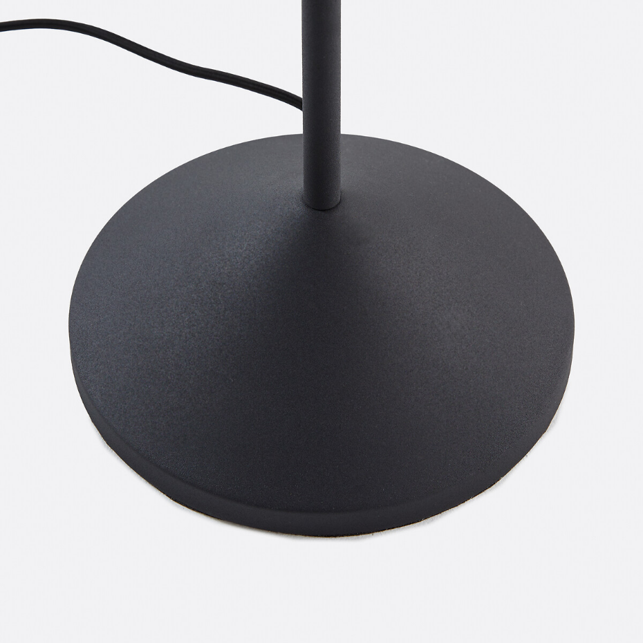 Lampadaire métal fer, H128 cm, Coney