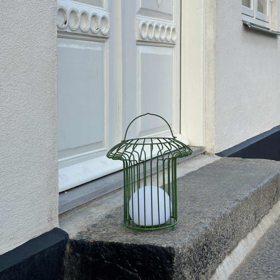 Lanterne en métal Basket
