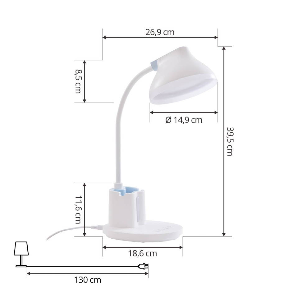 Lampe à poser  moderneLED, Zephyra