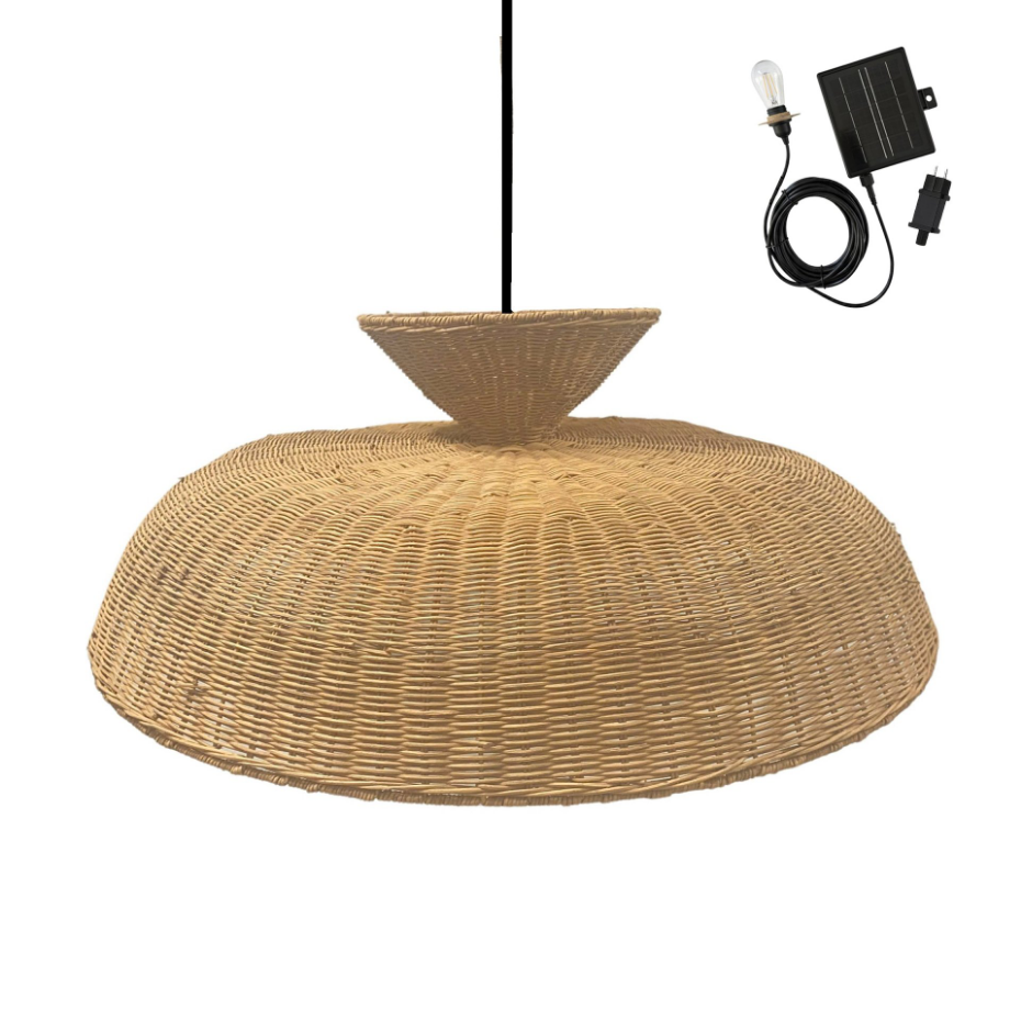 Suspension solaire bohème DARMA SOLAR D80 cm
