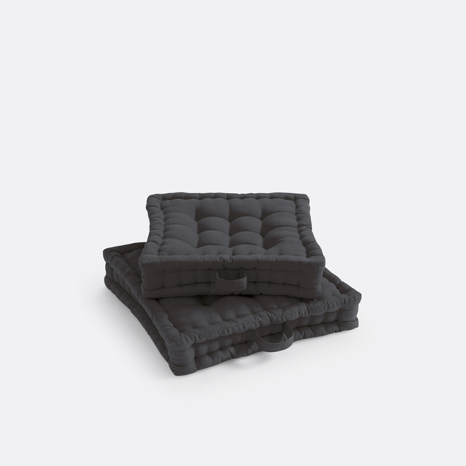 Coussin de sol coton recyclé, Scenario