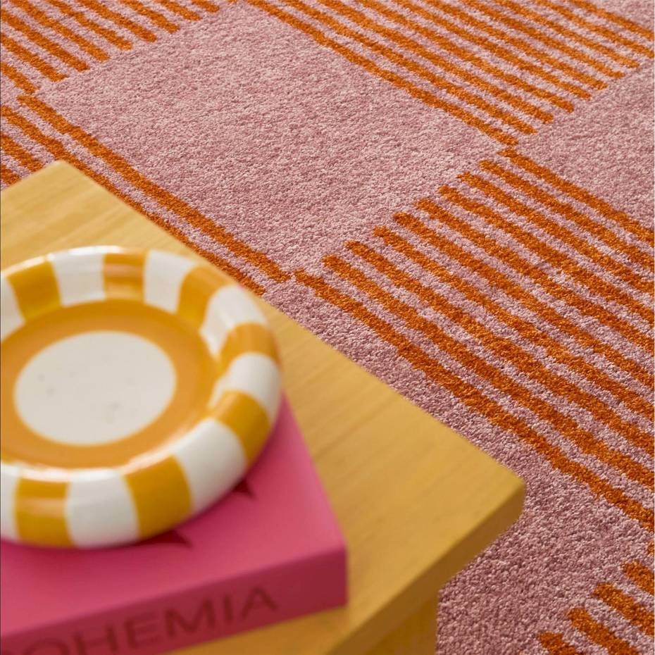 Tapis rectangulaire en polypropylène Groovy