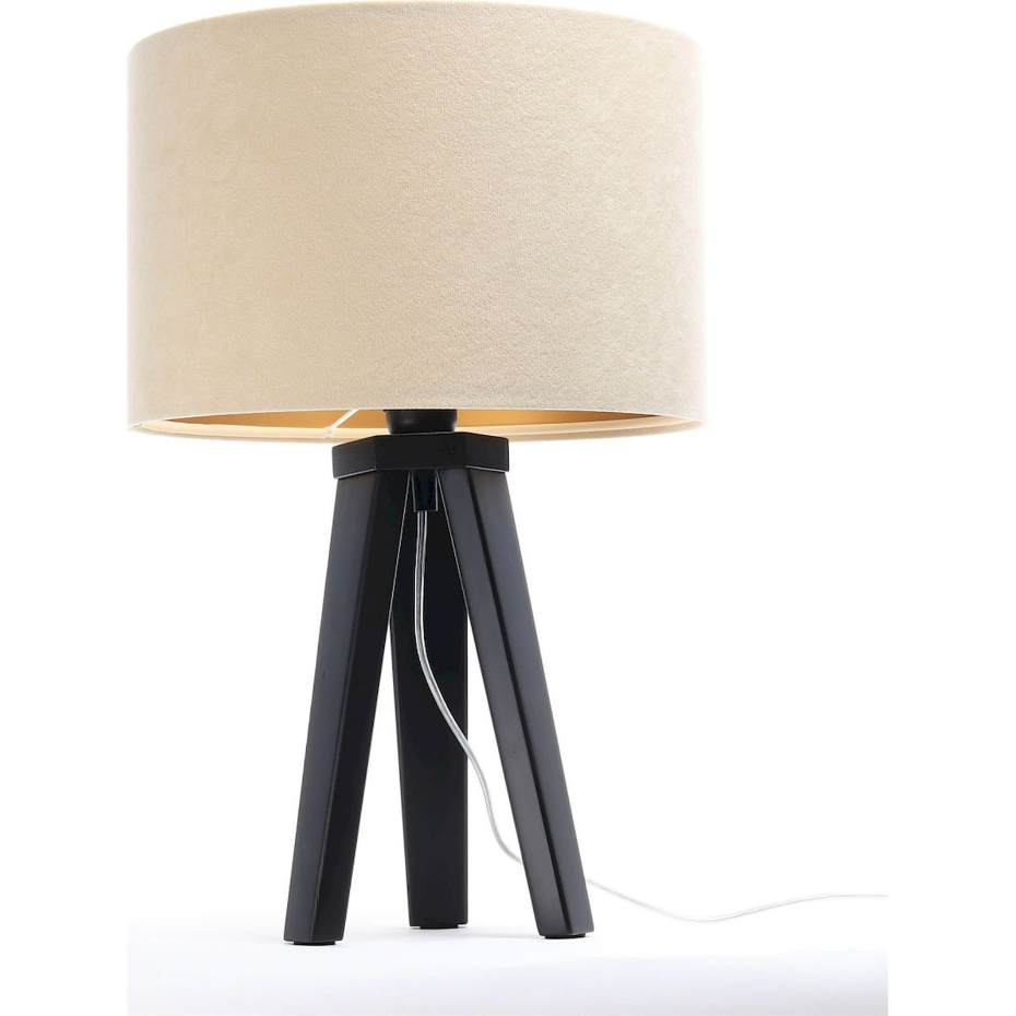 Lampe de chevet en bois Glamour