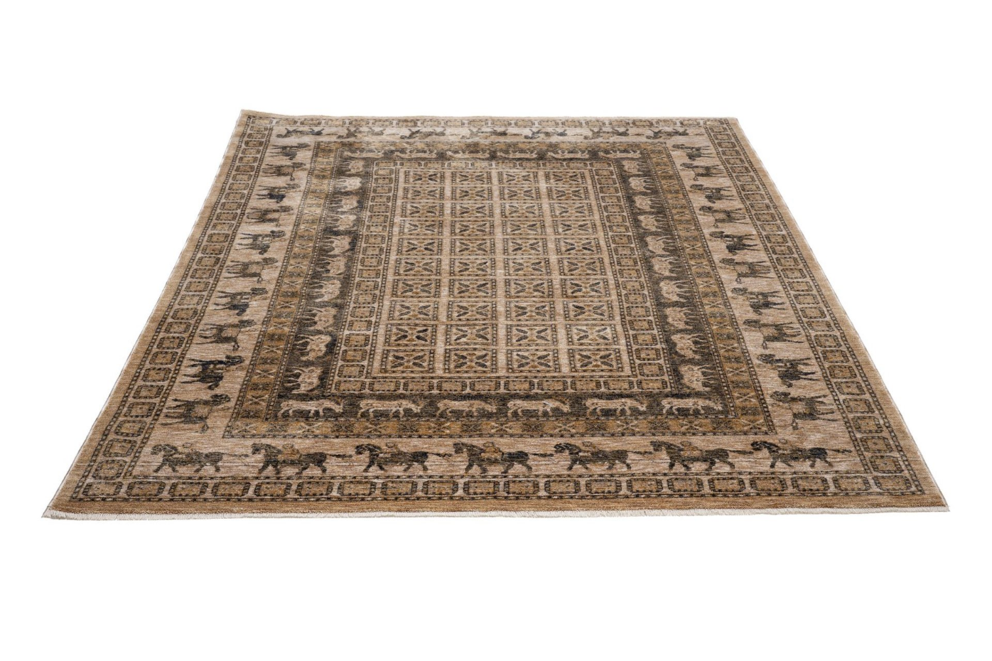 Tapis tissé avec bordure - Beatrice
