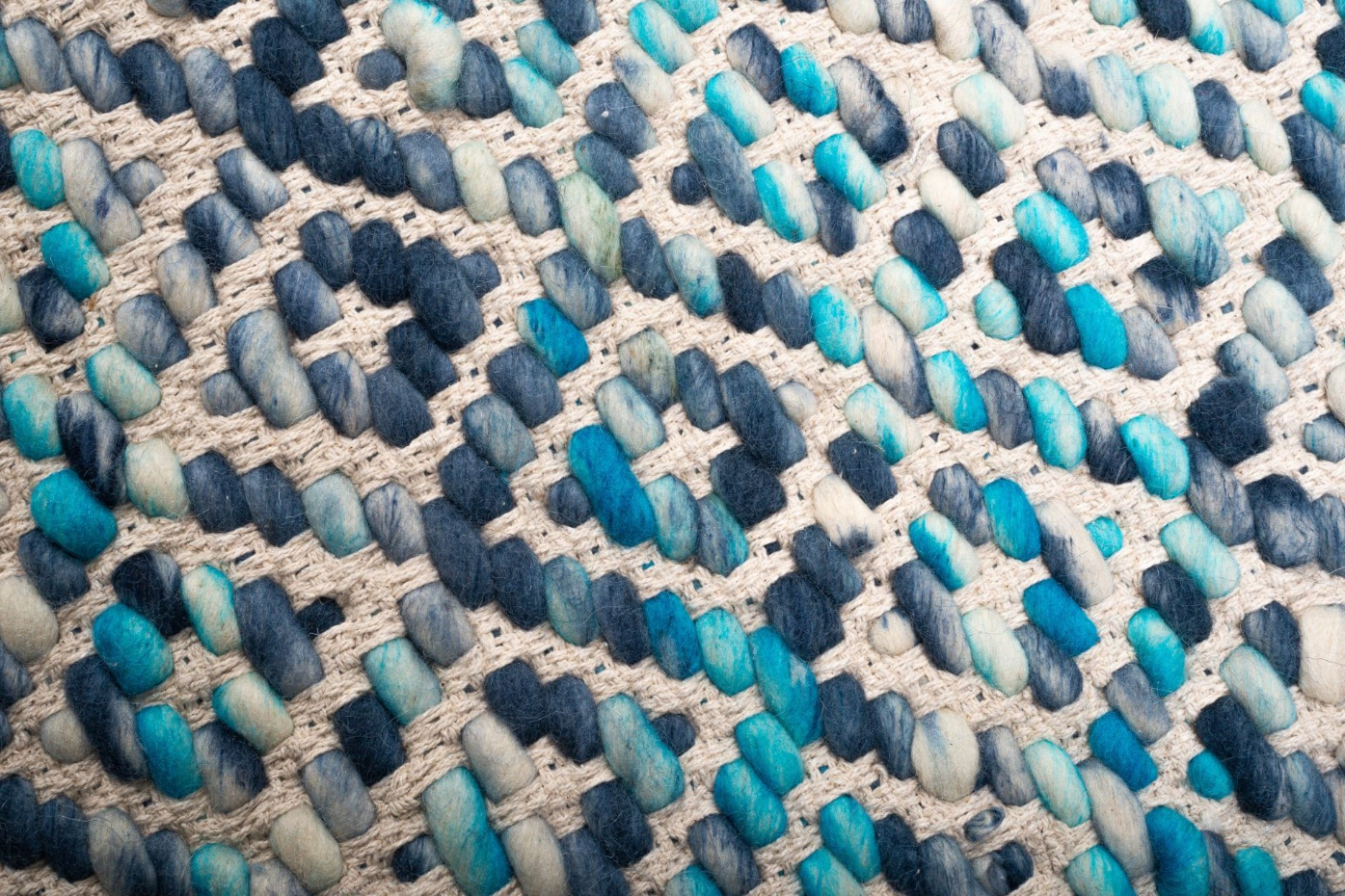 Tapis Smooth Comfort Diamond tissé main