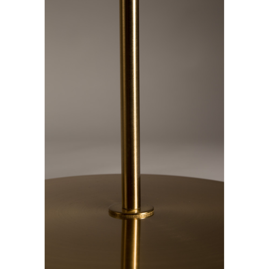 Lampadaire design métal finitions dorées- ECLIPSE