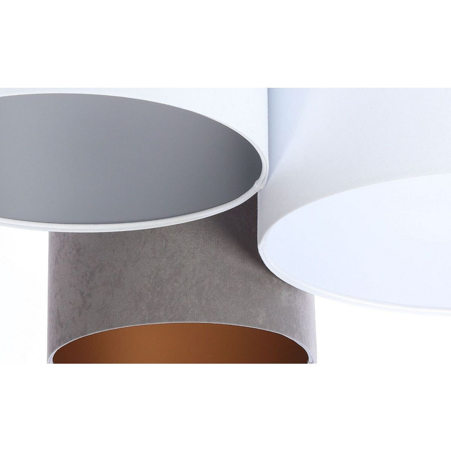 Plafonnier en tissu Trio
