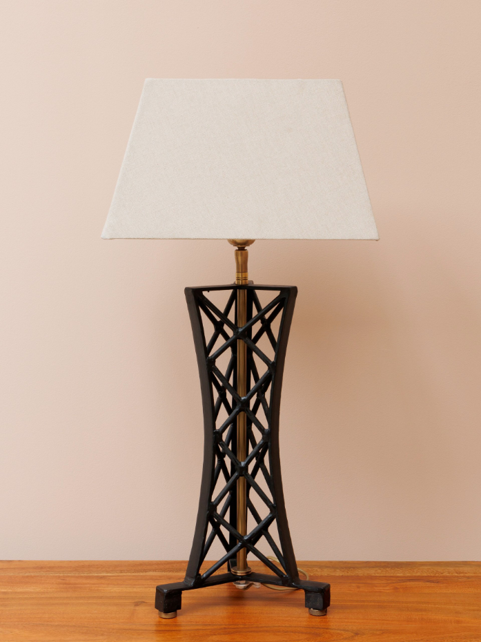 Lampe à poser en laiton FER